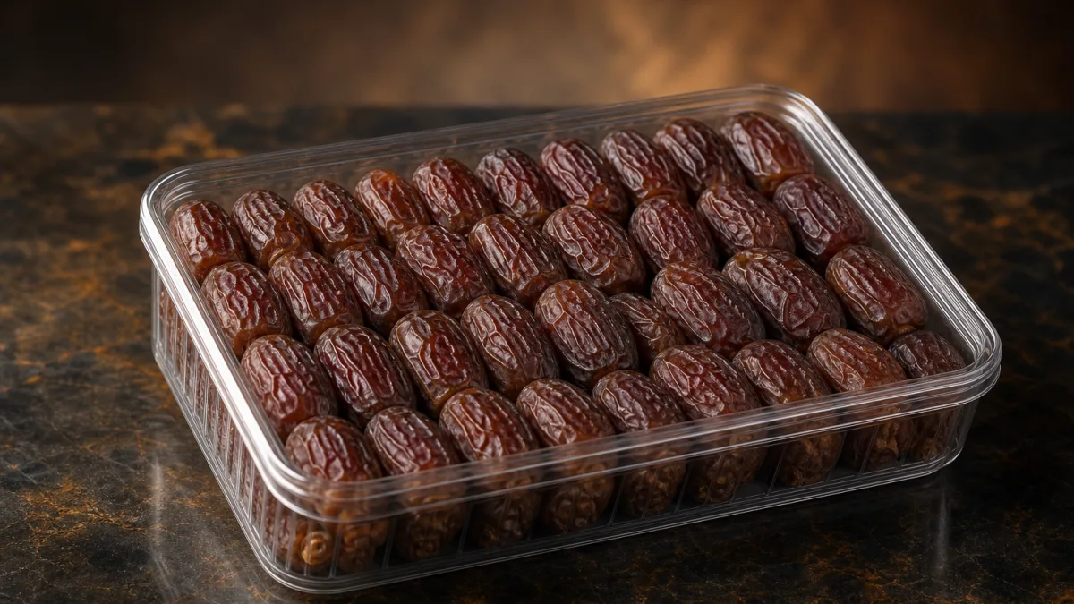 خرما پیارم بسته بندی برای شرایط مصرف خانگی و پذیرایی