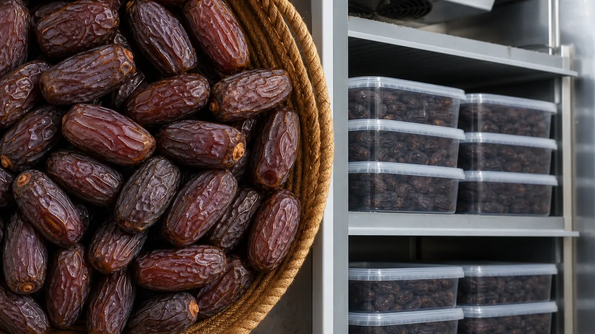 خرما پیارم شیراز بافت نیمهخشک و درجهبندی دقیق محصول